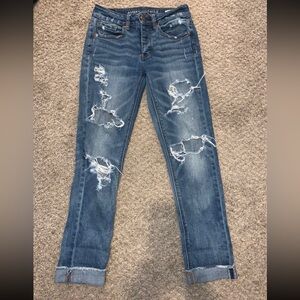 American eagle tomgirl jeans